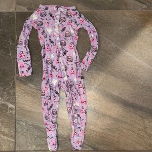 Lev Baby Baby Halloween One Piece Zippy Ruffle pajama - ghost, bats, pumpkins